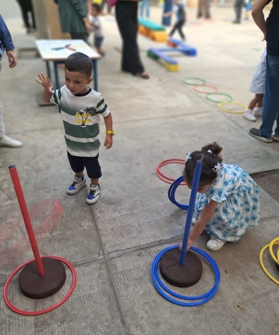الأنشطة الحركية والرياضية التفاعلية